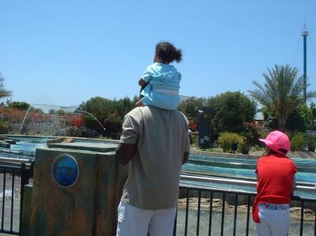 Me and my girl at sea world