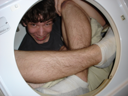 Jess, 16 in the dryer