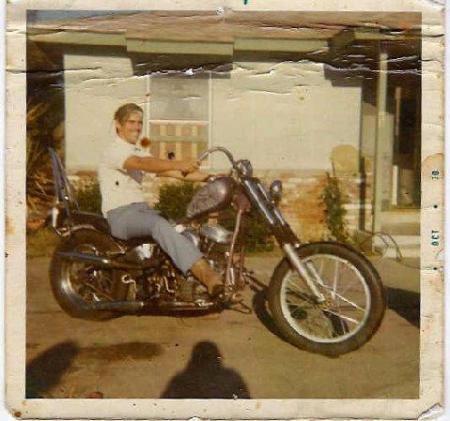 Me on my old bike - 1969