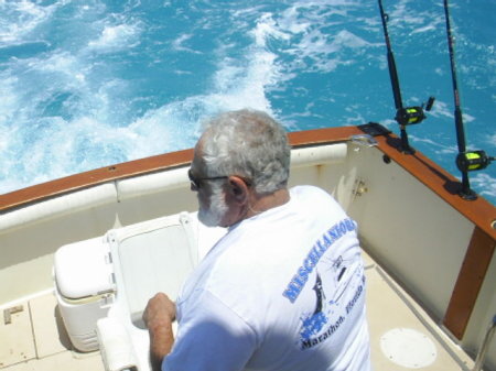 capt. gene fishing the fl. keys