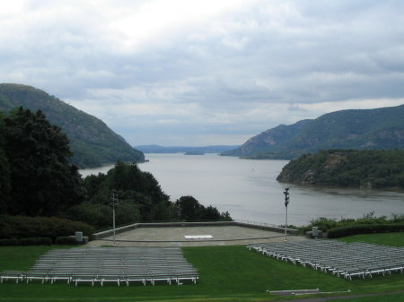 Hudson river from West Point