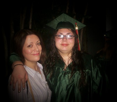 me and mama grad