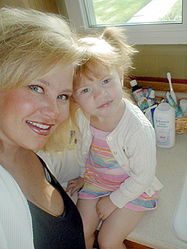 Tracy & daughter, Presley