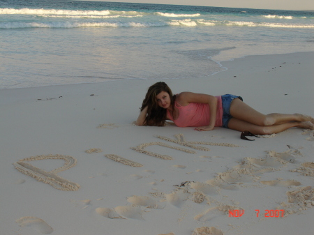 Megan - PINK Sand Beach 2007