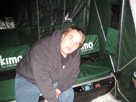 scott,son,ice fishing 2009