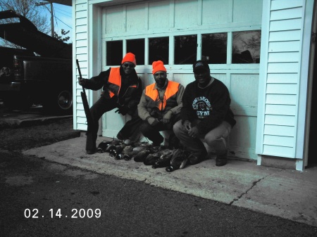 Me Bo Jackson & Cortez Carthan at a Pheasant H