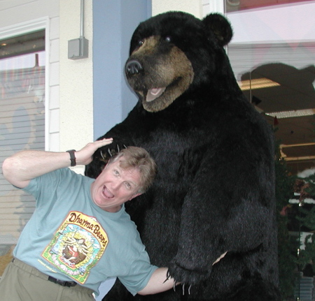 sometimes the bear eats you!!