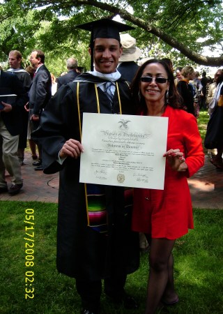 My Georgetown graduate May 2008