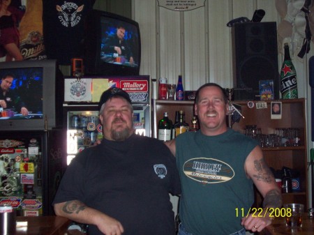 me and Dave Greer- Thanksgiving 2008