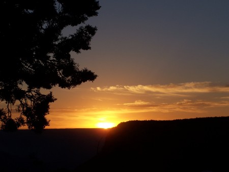 Sunrise at the Grand Canyon