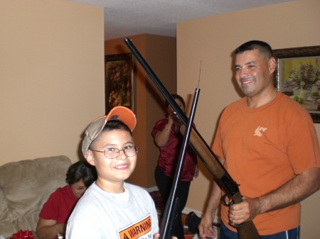 New Guns for my Son on Christmas 2008
