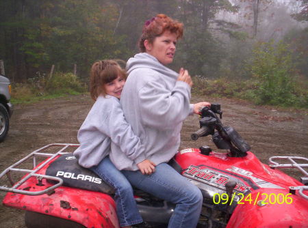 ATV trail riding