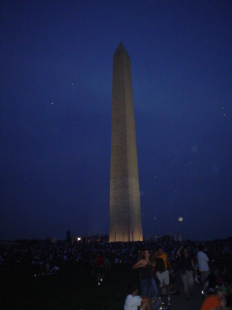 Washington Monument Vacation July 4th