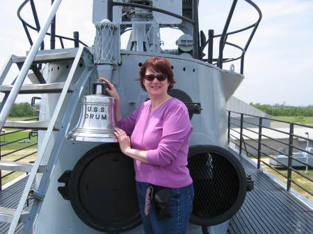 on my dad's WWII submarine: USS Drum