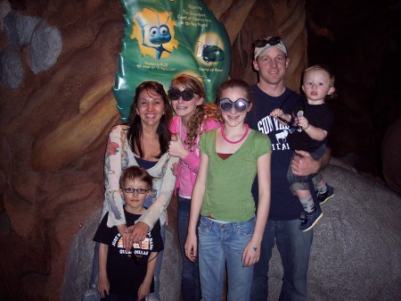 Family at Disneyland 2005