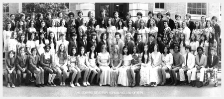 1974 Devotion School Class Photo