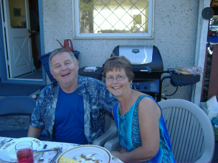 Husband Richard Neibel and SisterDiane  (Gloria Neibel)Matier