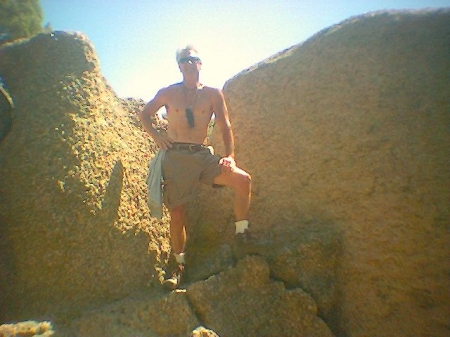Climbing Long's Peak, Colorado, June 2006