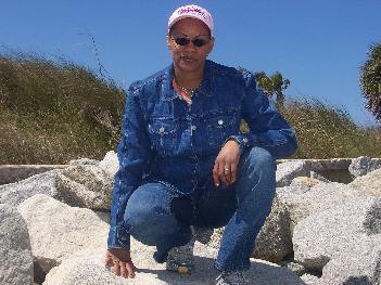 Smiling from the shores of a cool day in Florida.