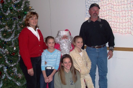 My family at a Christmas gathering