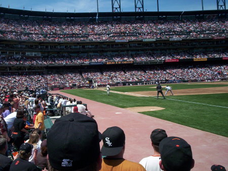 Barry (Drug User) Bonds batting