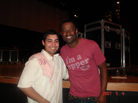 My love Jason with Brian McKnight