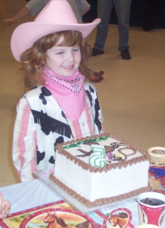 Our little cowgirl