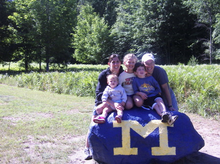 Matthew Chosid Family leaving Camp Michigania Summer 2006