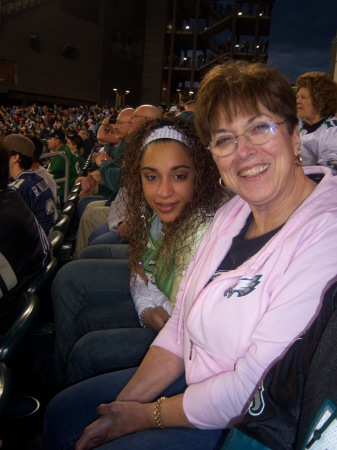Me and my daughter-in-law at the Linc