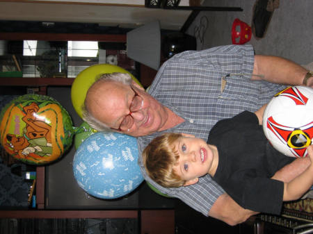 My Father and my Son Joshua (4th birthday)