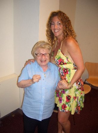 WOW!! I  got to meet Dr. Ruth!!