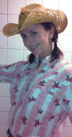 Cowgirl on the Subway