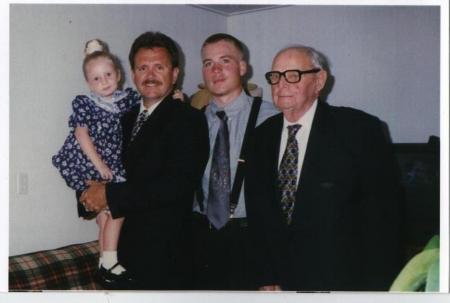 Misti, Me, Matt and Papa in 1997.