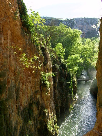 In park at the Monastery del Piedro