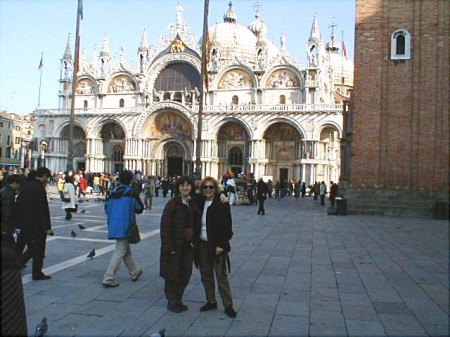 In front of San Marco Church-Venice, Italy