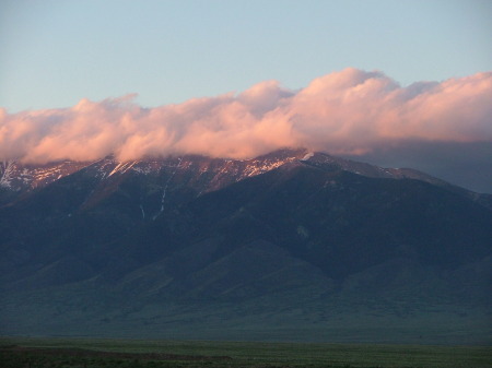 Sangre de Cristo sunset