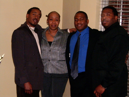 Myself mother & brothers