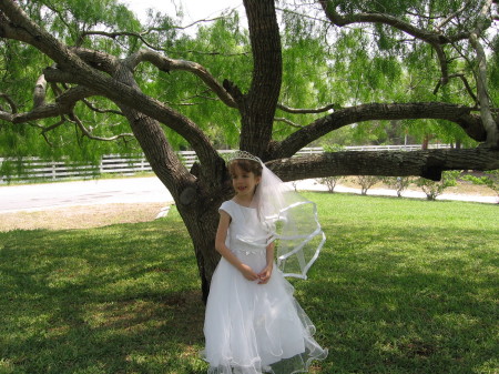 Alexandra's First Holy Communion