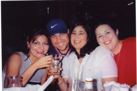 years ago, Carrie, Deb, Greg and me
