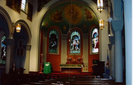 Inside Wartburg Chapel