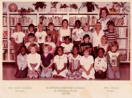 Mrs. Fisher's 1st Grade Class 1979-80