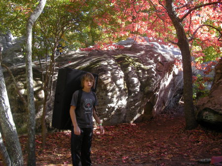 Jake, Triple Crown Bouldering Competition