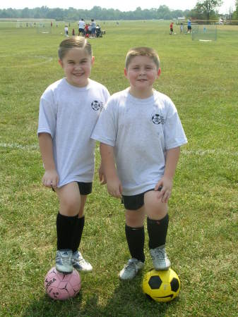 Abby and Alex Church, Soccer Fall 2006