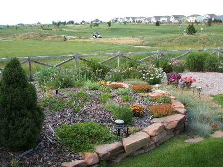 Golf course from back porch