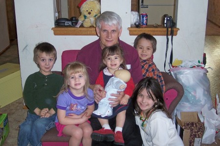 Five of My Grandchildren On Dec 25 05