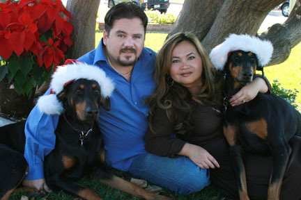 Family Christmas picture (2006)