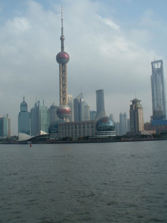 The spectacular skyline of Pudong, Shanghai