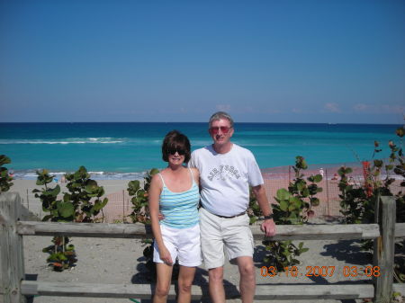 Jim and Deb in Jupiter Florida
