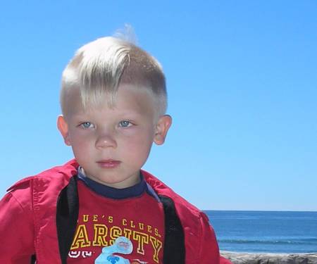 Grandson Tristyn 4 years now