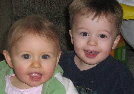 My beautiful kids March 2007